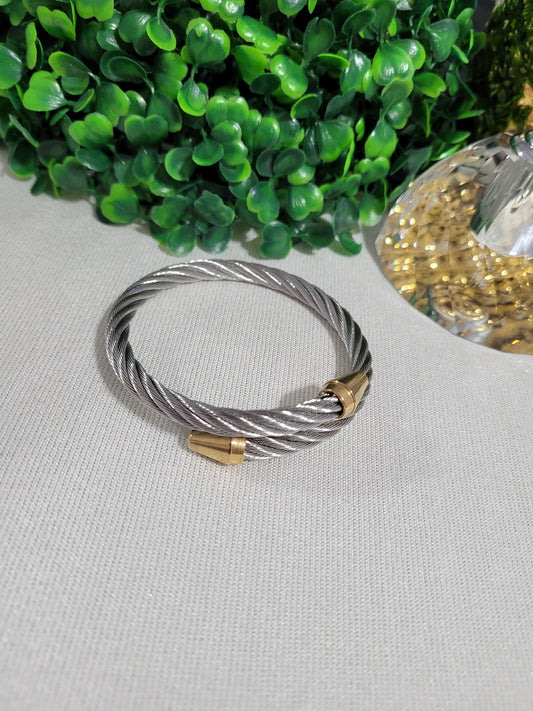 Pulsera Bangle De Alambre