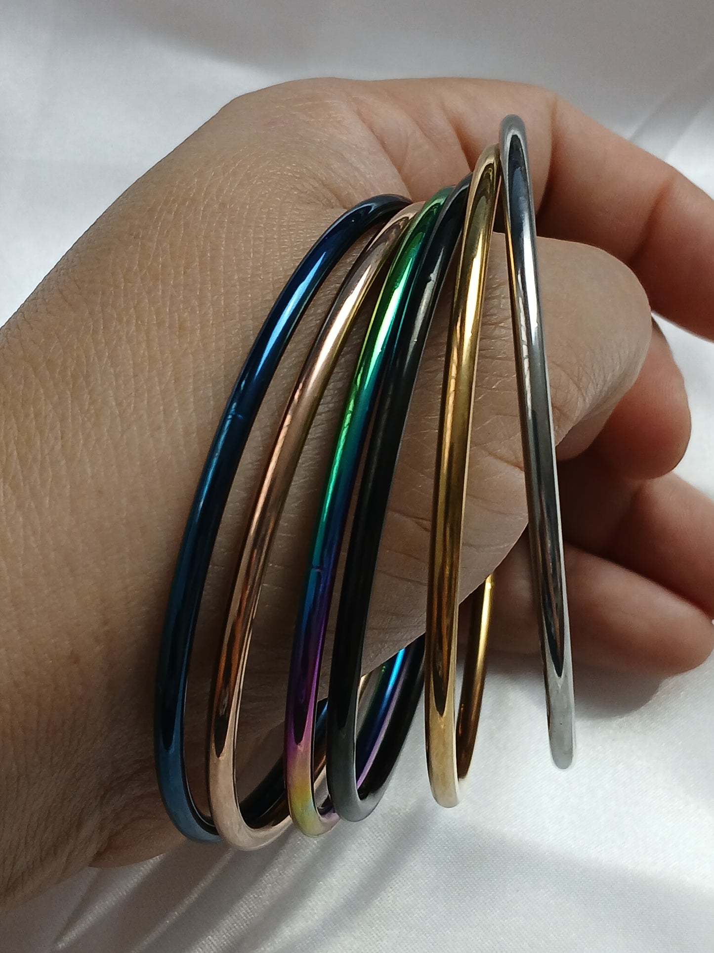 Pulsera Bangle De Colores